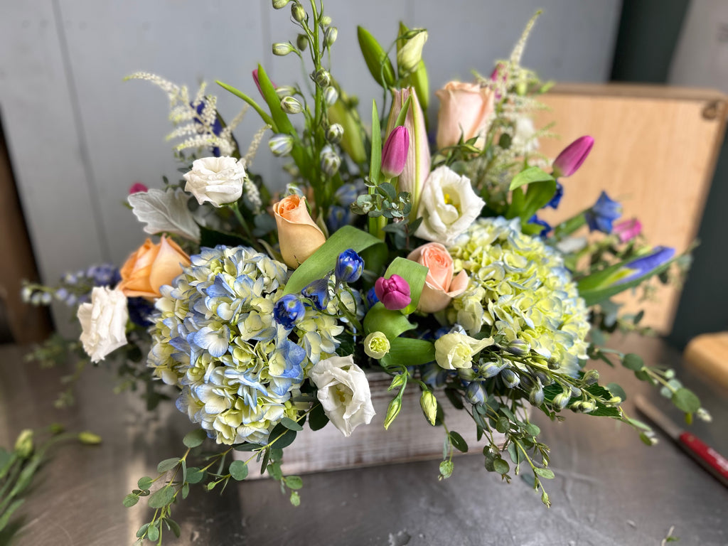 Sara’s Spring Centerpiece