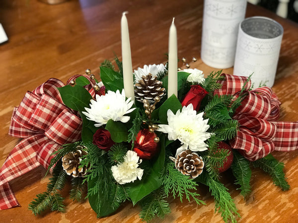 Karen's Christmas Centerpiece